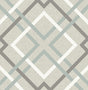 Brewster Home Fashions Tuvalu Taupe Plaid Wallpaper