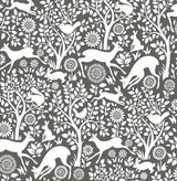 Brewster Home Fashions Seeger Charcoal Meadow Wallpaper