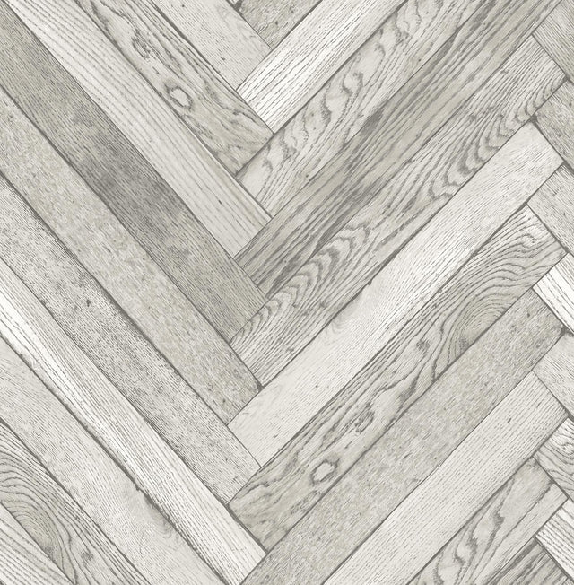 Brewster Home Fashions Mammoth Off-White Diagonal Wood Wallpaper