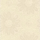 Brewster Home Fashions Oxalis Floral Scroll Neutral Wallpaper