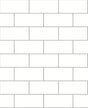 Brewster Home Fashions Parkway Off-White Subway Tile Wallpaper