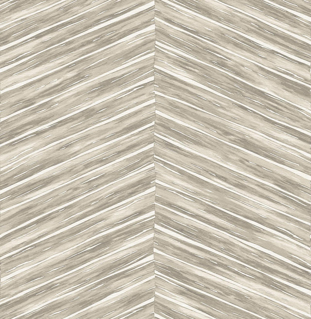 Brewster Home Fashions Aldie Beige Chevron Weave Wallpaper
