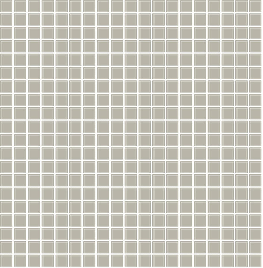 Brewster Home Fashions Crystalline Taupe Glass Tile Wallpaper