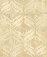 Brewster Home Fashions Beallara Ogee Gold Wallpaper