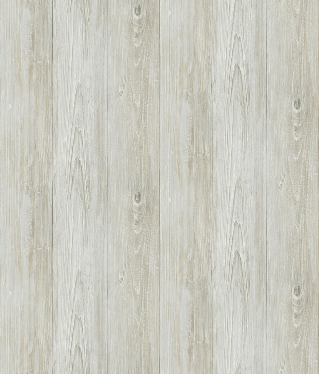 Brewster Home Fashions Ferox Neutral Wood Planks Wallpaper