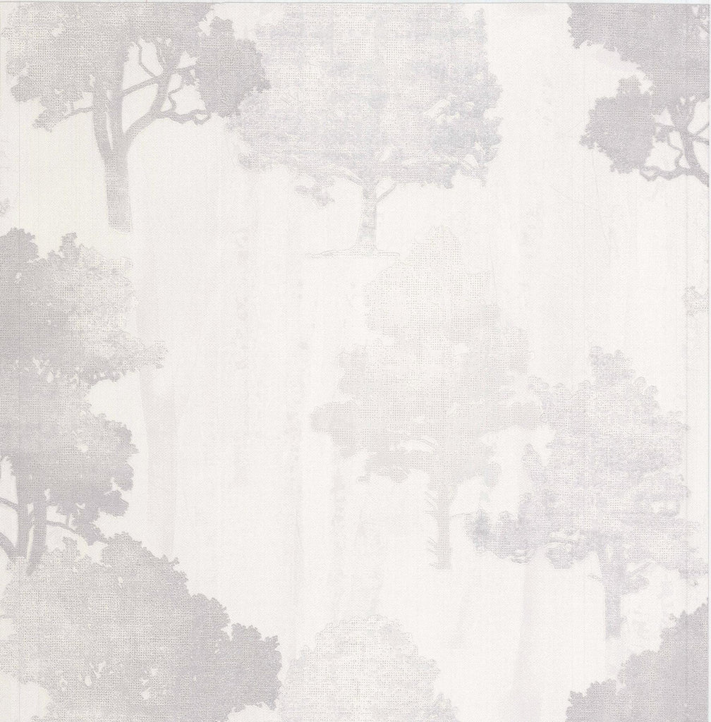 Brewster Home Fashions Opuntia Cream Tree Silhouettes Wallpaper