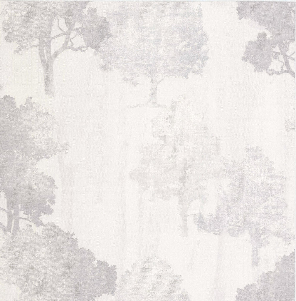 Brewster Home Fashions Opuntia Tree Silhouettes Cream Wallpaper