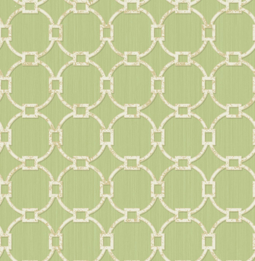 Brewster Home Fashions Monte Carlo Green Links Wallpaper