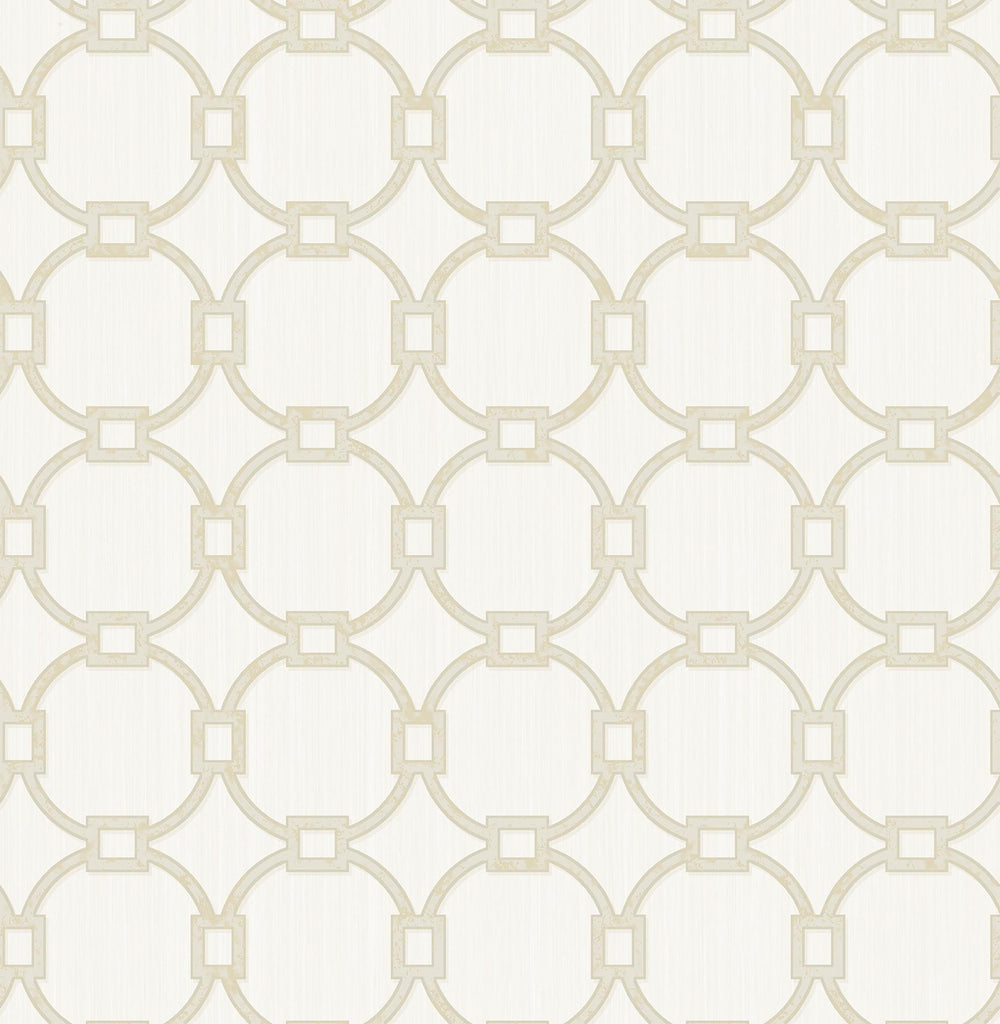 Brewster Home Fashions Monte Carlo Links Off-White Wallpaper