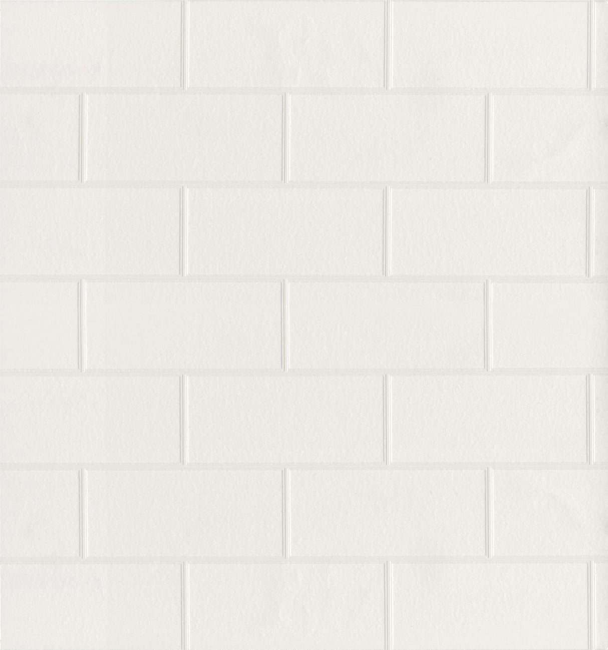 Brewster Home Fashions Barclays Paintable Paintable White Tile Wallpaper