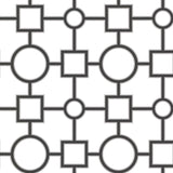 Brewster Home Fashions Geovine Geometric Black Wallpaper