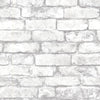Brewster Home Fashions Chelsea Grey Brick Wallpaper