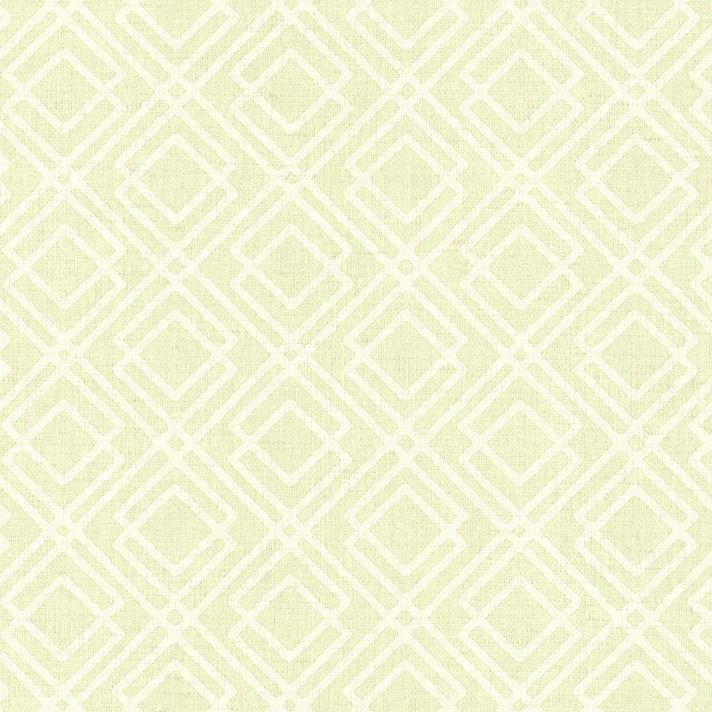 Brewster Home Fashions Lattice Green Milly Wallpaper