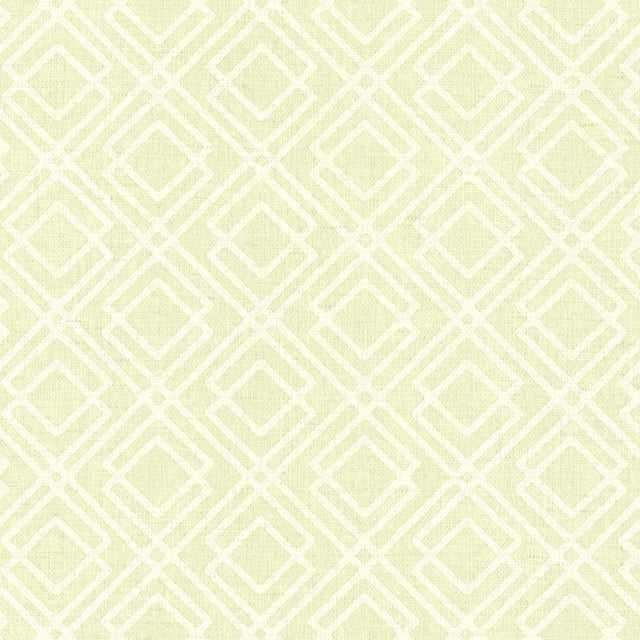 Brewster Home Fashions Milly Green Lattice Wallpaper