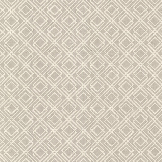 Brewster Home Fashions Milly Grey Lattice Wallpaper