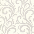 Brewster Home Fashions Muriel Sage Scroll Wallpaper