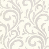Brewster Home Fashions Damask Hucklebee Sage Wallpaper