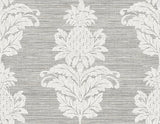 Brewster Home Fashions Pineapple Grove Damask Gold Wallpaper