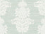 Brewster Home Fashions Pineapple Grove Turquoise Damask Wallpaper