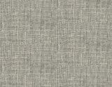 Brewster Home Fashions Woven Summer Grid Charcoal Wallpaper
