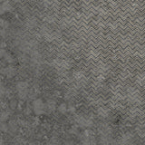 Brewster Home Fashions Luna Charcoal Distressed Chevron Wallpaper
