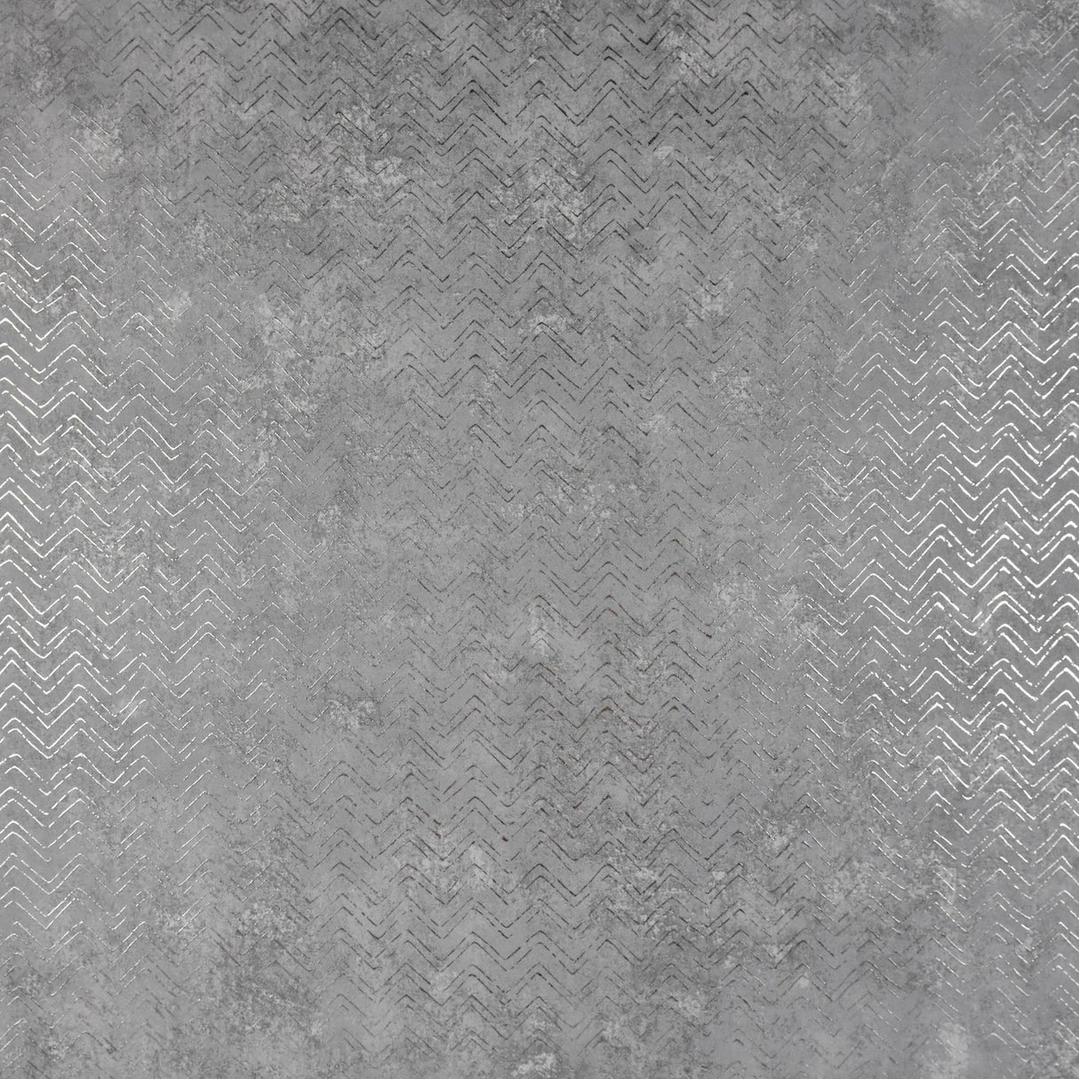 Brewster Home Fashions Luna Pewter Distressed Chevron Wallpaper
