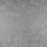 Brewster Home Fashions Luna Pewter Distressed Chevron Wallpaper