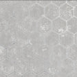 Brewster Home Fashions Starling Grey Honeycomb Wallpaper
