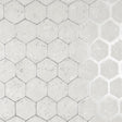 Brewster Home Fashions Starling Silver Honeycomb Wallpaper
