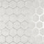 Brewster Home Fashions Starling Silver Honeycomb Wallpaper