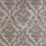 Brewster Home Fashions Lyra Bronze Damask Wallpaper