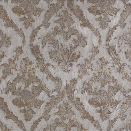 Brewster Home Fashions Lyra Bronze Damask Wallpaper