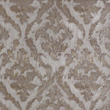Brewster Home Fashions Lyra Damask Bronze Wallpaper