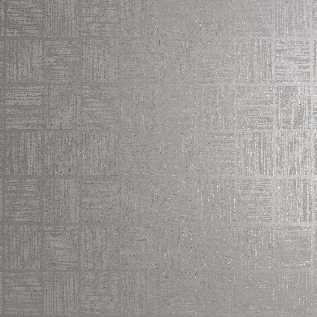 Brewster Home Fashions Glint Distressed Geometric Silver Wallpaper