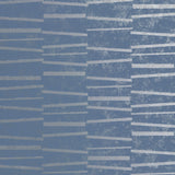 Brewster Home Fashions Luminescence Abstract Stripe Blue Wallpaper