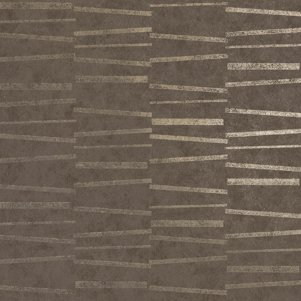 Brewster Home Fashions Luminescence Abstract Stripe Brown Wallpaper