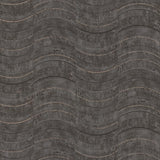 Brewster Home Fashions Hydra Dark Grey Geometric Wallpaper