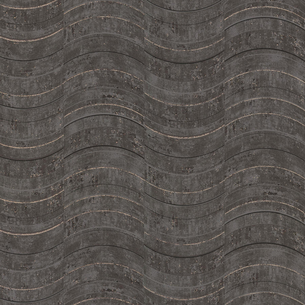 Brewster Home Fashions Hydra Geometric Dark Grey Wallpaper