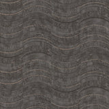 Brewster Home Fashions Hydra Geometric Dark Grey Wallpaper
