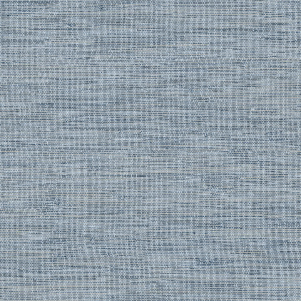 Brewster Home Fashions Waverly Faux Grasscloth Blue Wallpaper