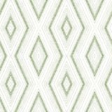 Brewster Home Fashions Santa Cruz Green Geometric Wallpaper