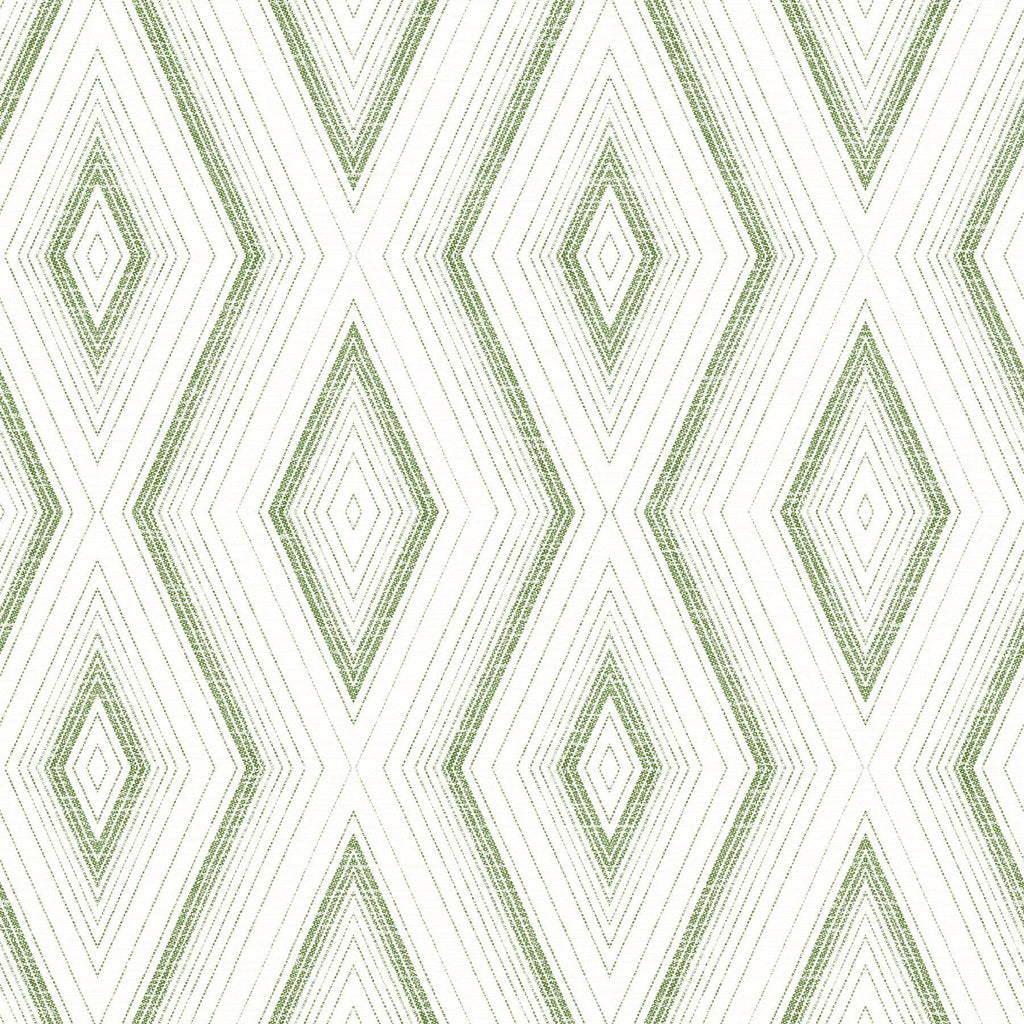 Brewster Home Fashions Santa Cruz Green Geometric Wallpaper