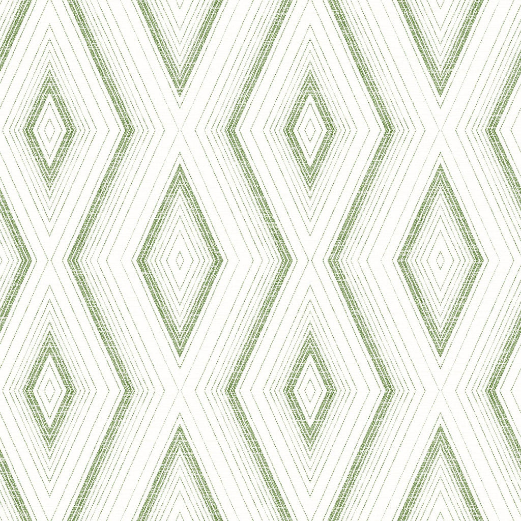 Brewster Home Fashions Santa Cruz Geometric Green Wallpaper