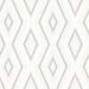 Brewster Home Fashions Santa Cruz Grey Geometric Wallpaper