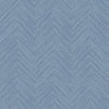 Brewster Home Fashions Caladesi Blue Faux Linen Wallpaper