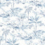 Brewster Home Fashions Lagoon Blue Scenic Island Wallpaper