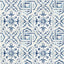 Brewster Home Fashions Sonoma Blue Beach Tile Wallpaper