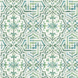 Brewster Home Fashions Sonoma Beach Tile Green Wallpaper