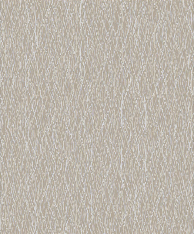 Brewster Home Fashions Brewster Textural Essentials Geometrics Light Brown Wallpaper