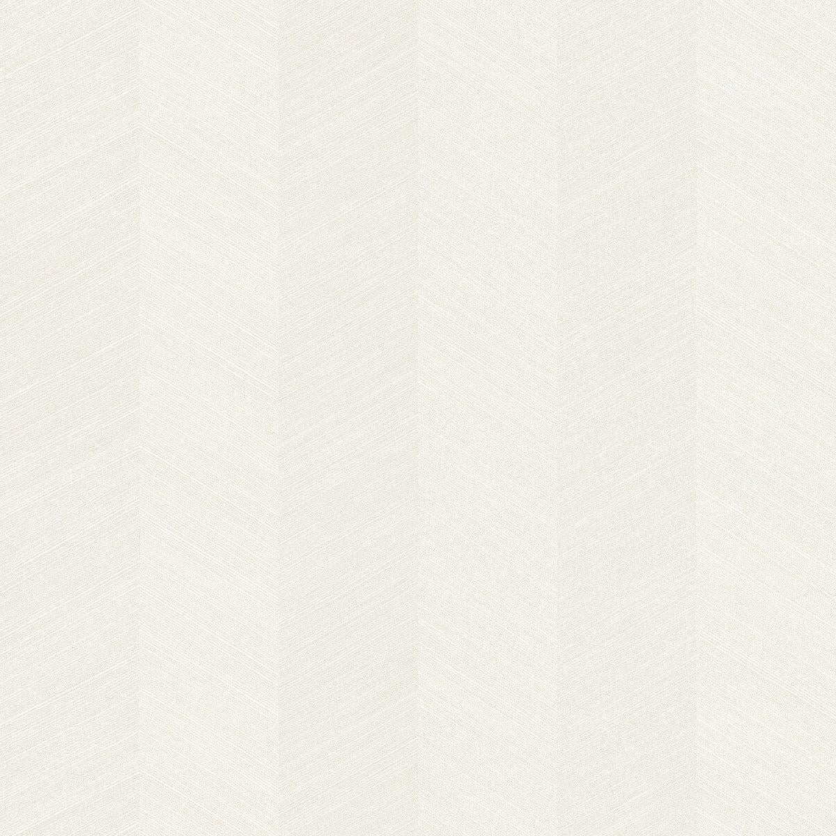 Seabrook Chevy Hemp Off-White Wallpaper